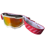 GOGGLES 100% ACCURI 2 REDLINE MICA ESPEJO ROJO