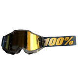 GOGGLES 100% ACCURI 2 RISLAND MICA ESPEJO ORO