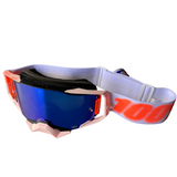 GOGGLES 100% ARMEGA TUBULAR MICA ESPEJO AZUL