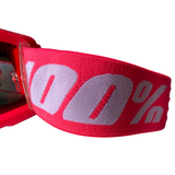 GOGGLES 100% STRATA 2 ROSA MICA ESPEJO ROJO