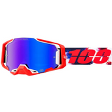 GOGGLES 100% ARMEGA HIPER MORPHO MICA ESPEJO AZUL