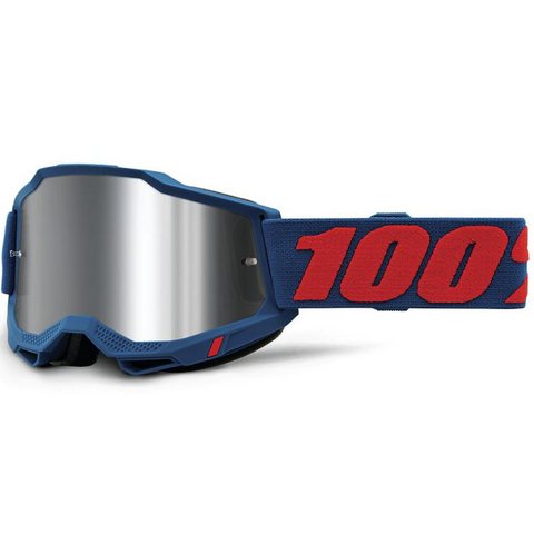 GOGGLES 100% ACCURI 2 ODEON MICA PLATA