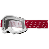 GOGGLES 100% ACCURI 2 REDLINE MICA ESPEJO ROJO