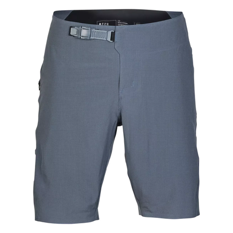 SHORT FOX FLEXAIR ASCENT GRIS CON PAD