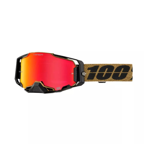 GOGGLES 100% ARMEGA HIPER GLORY MICA ESPEJO ROJO