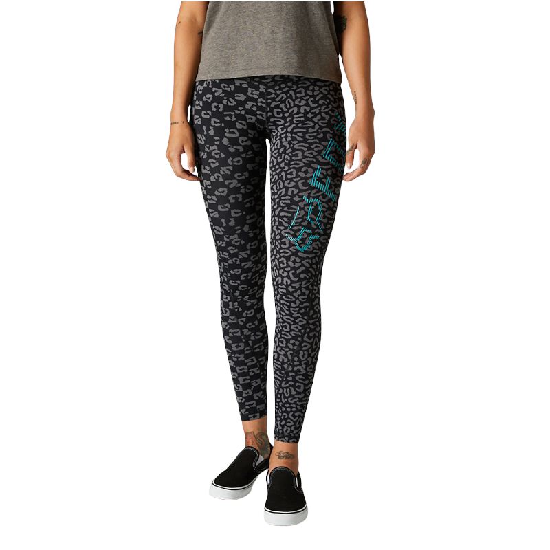 LEGGING FOX AOP DETOUR DAMA NEGRO